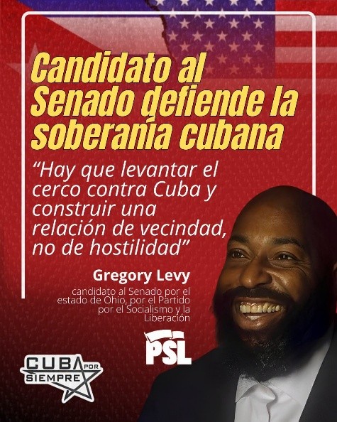 CANDIDATO AL SENADO de EE.UU. DEFIENDE LA SOBERANIA CUBANA