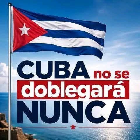CUBA NON SI PIEGHERA’ MAI