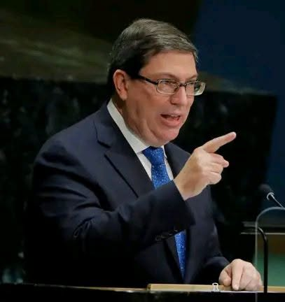 DICHIARAZIONE di BRUNO RODRIGUEZ PARRILLA, MINISTRO DELLE RELAZIONI ESTERE DI CUBA
