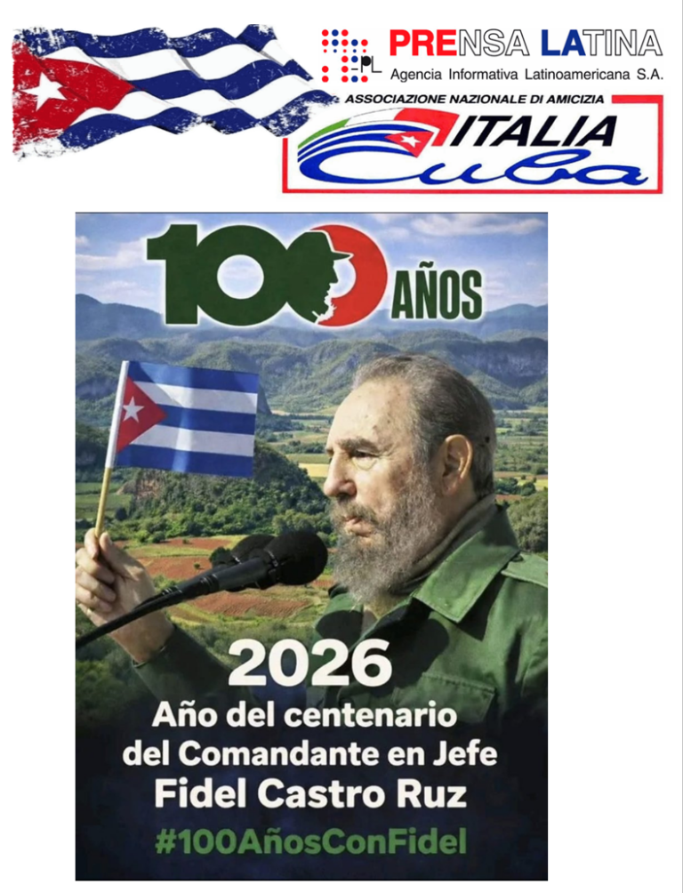 DESDE LA ASOCIACIÓN DE AMISTAD ITALIA CUBA