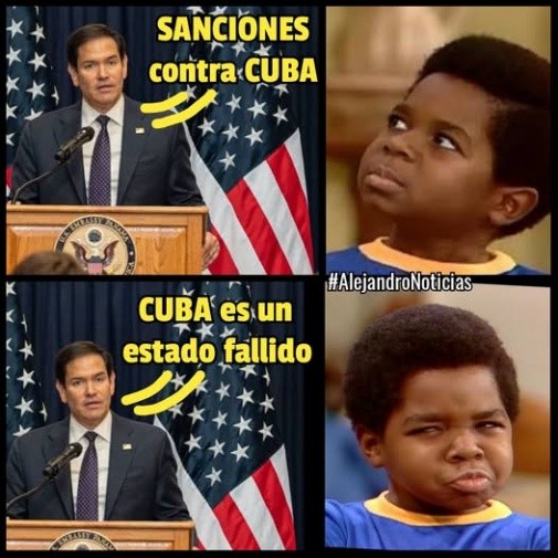 CAROTA E BASTONE: LA STRATEGIA DEGLI STATI UNITI PER PRESENTARE CUBA COME UNO “STATO FALLITO”!!!