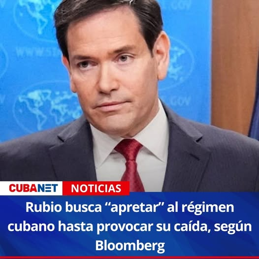 RUBIO CERCA DI “STRANGOLARE” IL REGIME CUBANO FINO ALLA SUA CADUTA, SECONDO BLOOMBERG